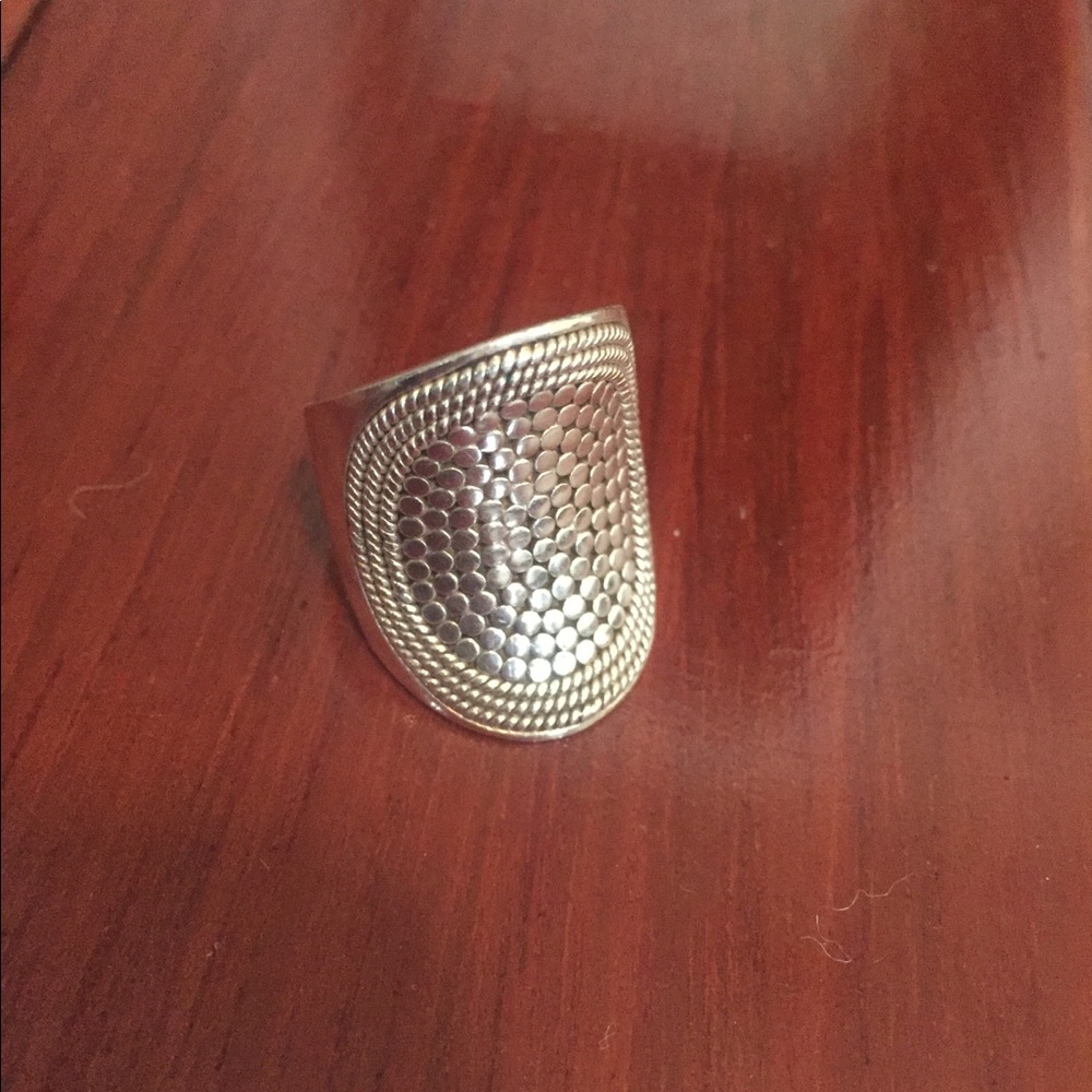 Anna Beck Sterling Silver Saddle Ring